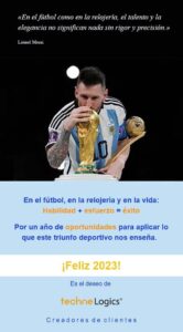 Messi Campeón Mundial de Fútbol 2022