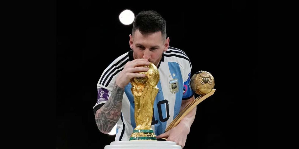 Messi Campeón Mundial de Futbol 2022