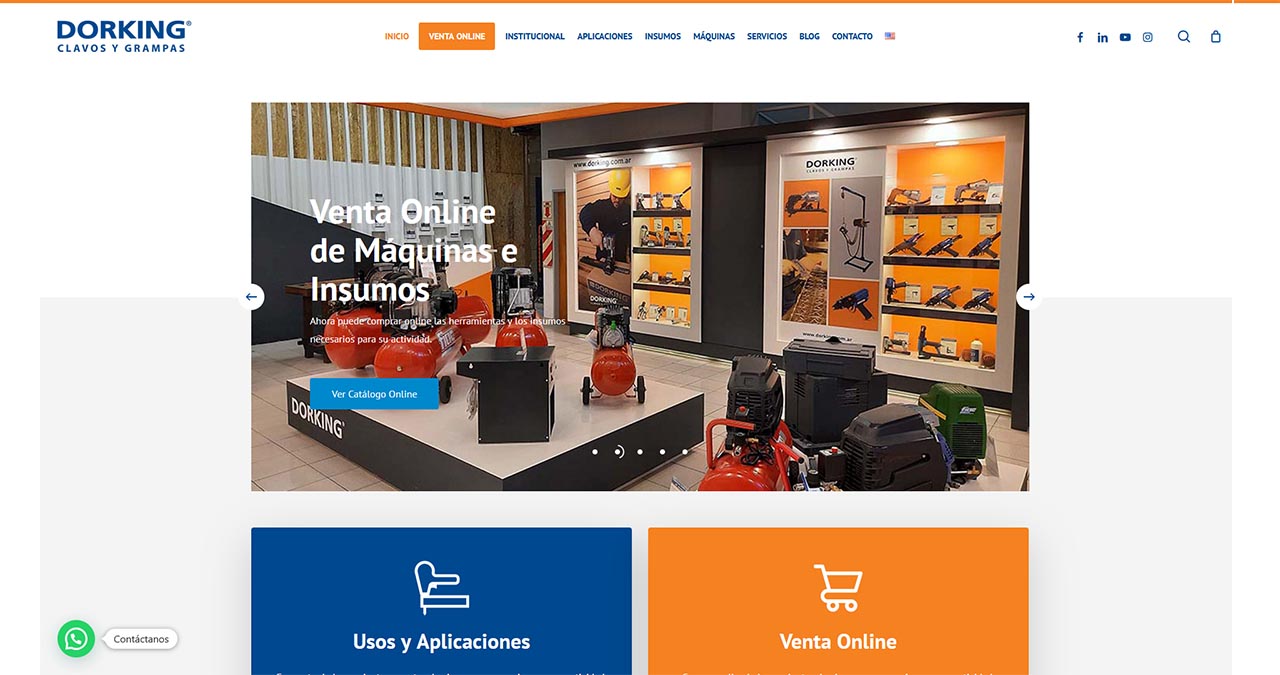 Desarrollo de Tienda Ecommerce de Venta Online para Dorking