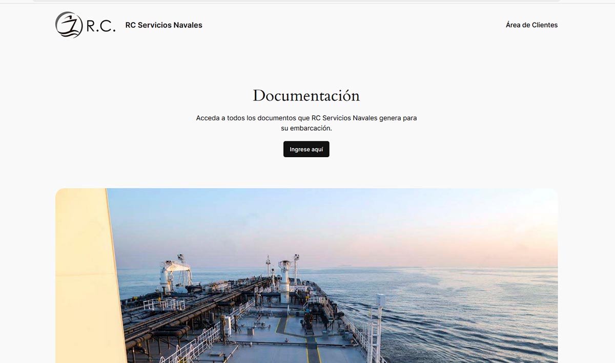 Desarrollo de Área Privada para RC Naval